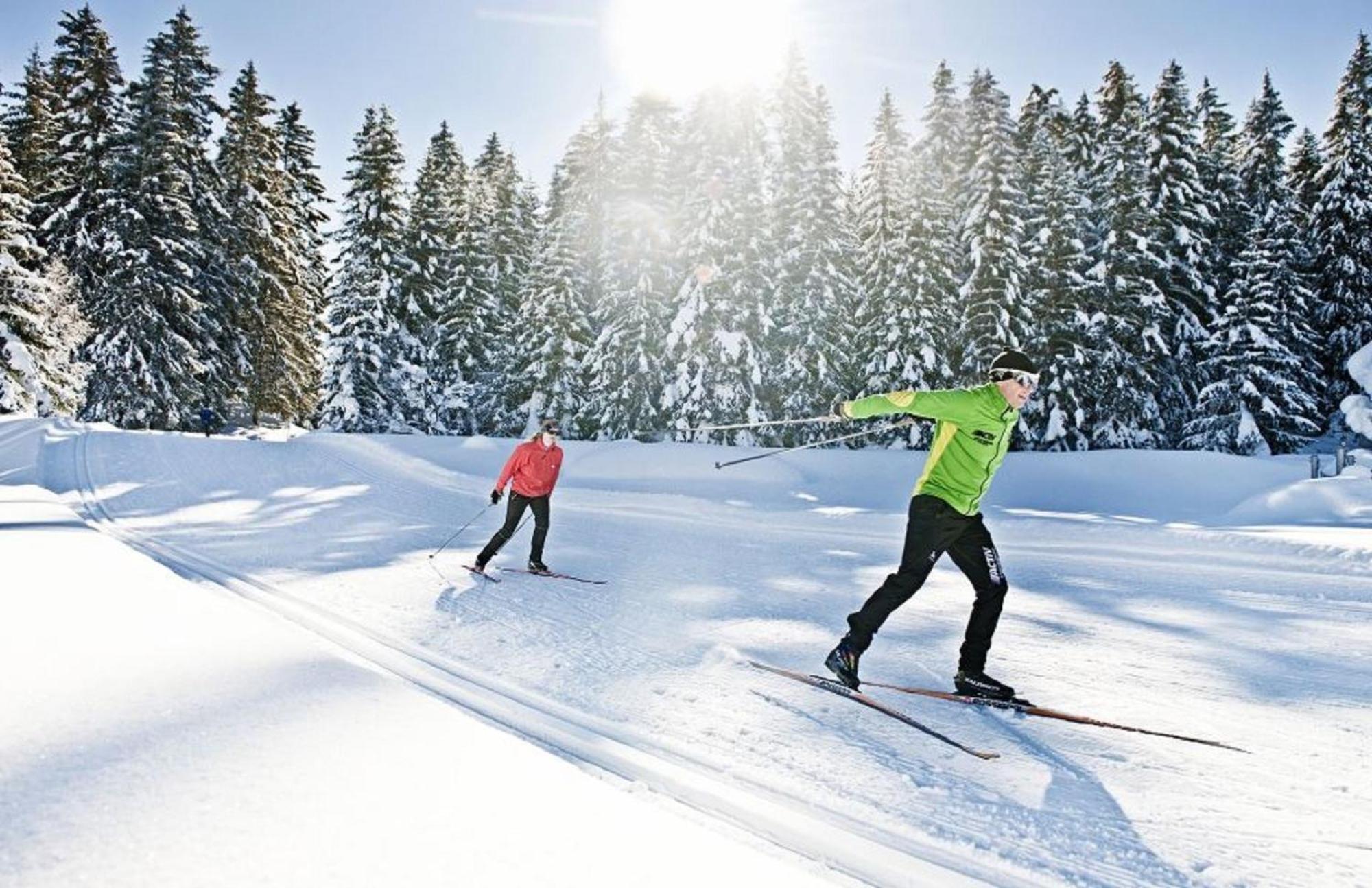 Hotel Seehof Valbella Bagian luar foto