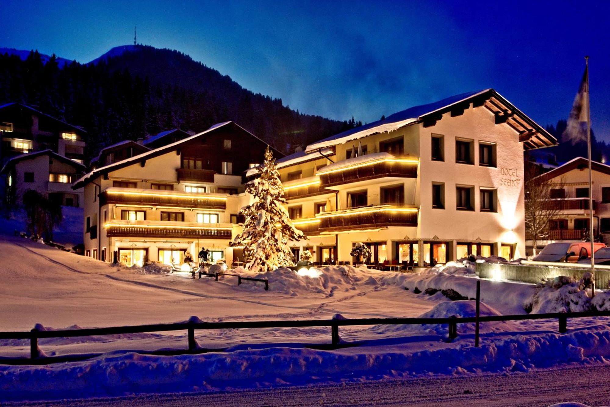 Hotel Seehof Valbella Bagian luar foto
