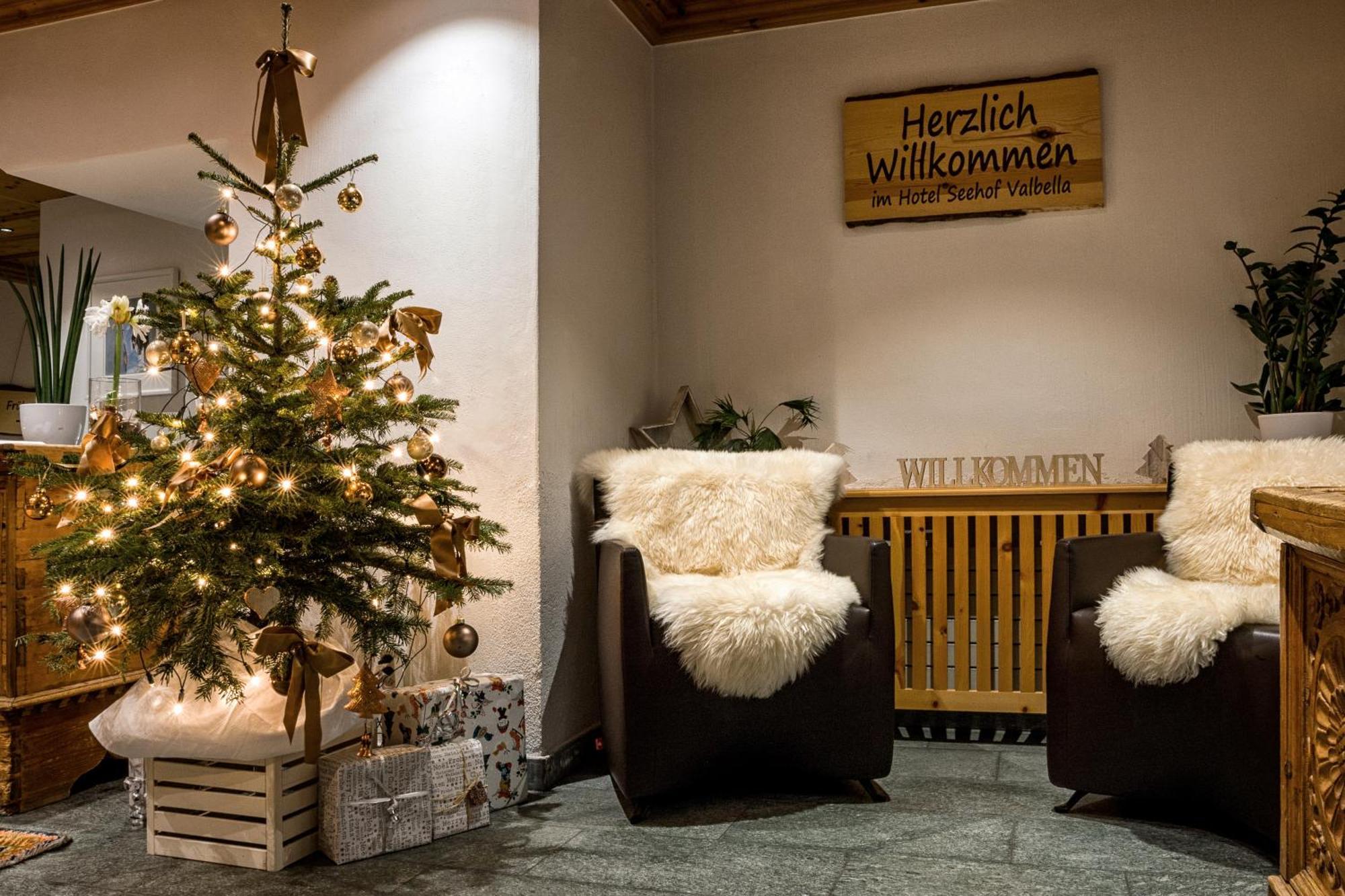 Hotel Seehof Valbella Bagian luar foto
