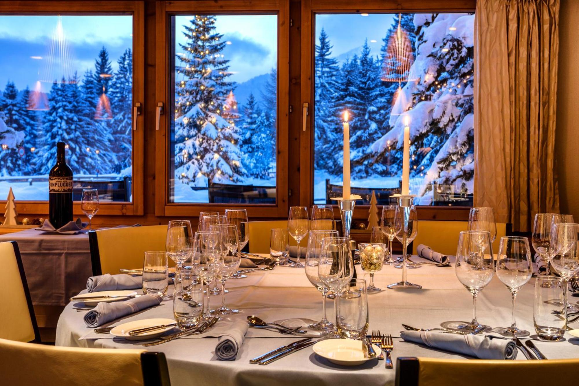 Hotel Seehof Valbella Bagian luar foto