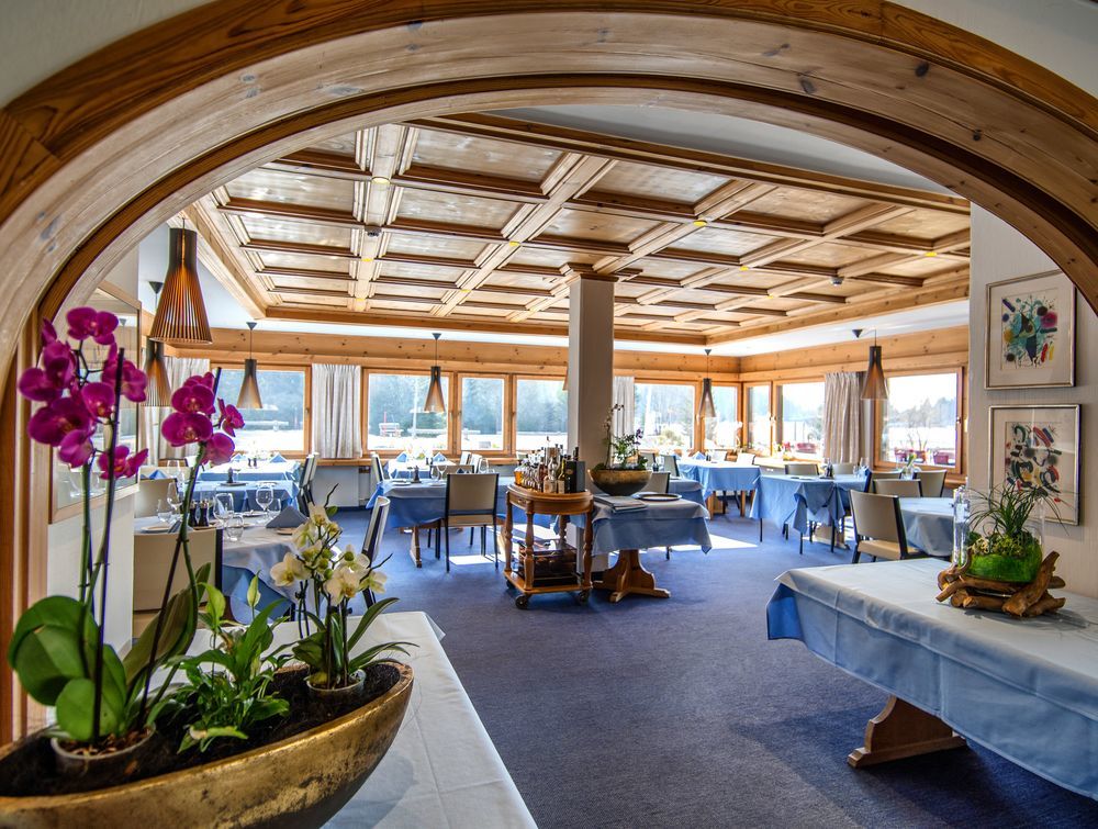 Hotel Seehof Valbella Bagian luar foto